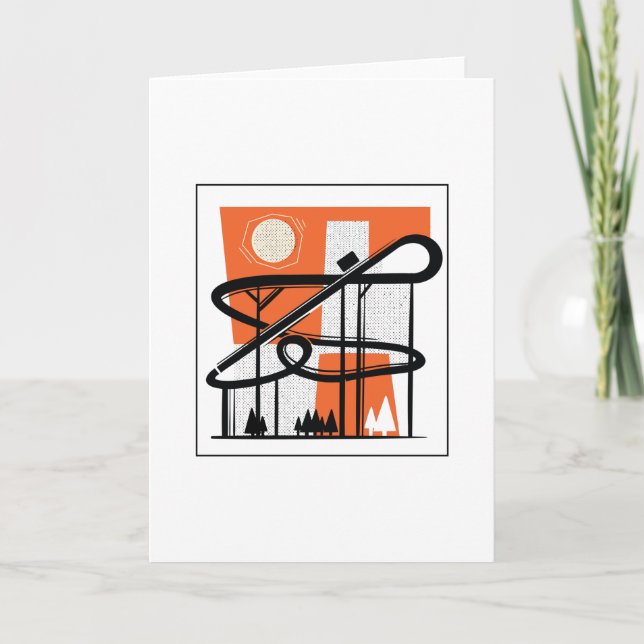 ROLLER COASTER CARD (Front)