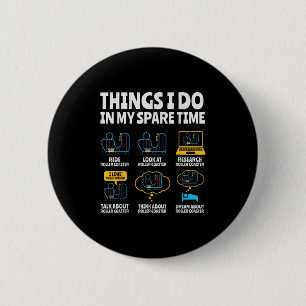 Roller Coaster Crew Amusement Park Fans Coasters F 6 Cm Round Badge