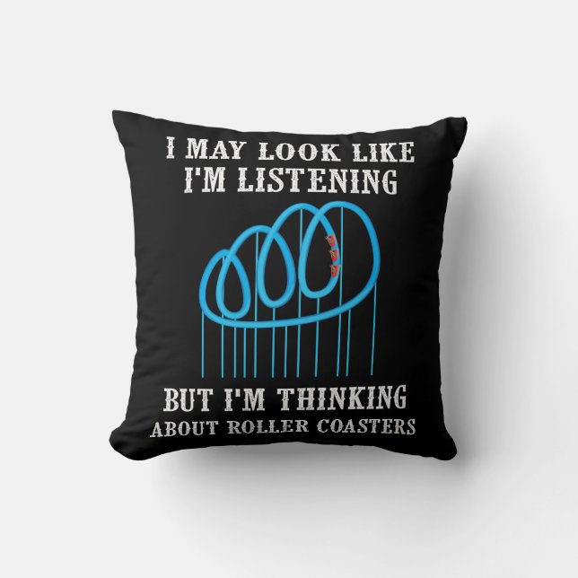 Roller Coaster Cushion (Front)