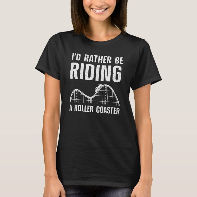 Roller Coaster For Men Women Kids Rollercoaster 1 T-Shirt (Front)