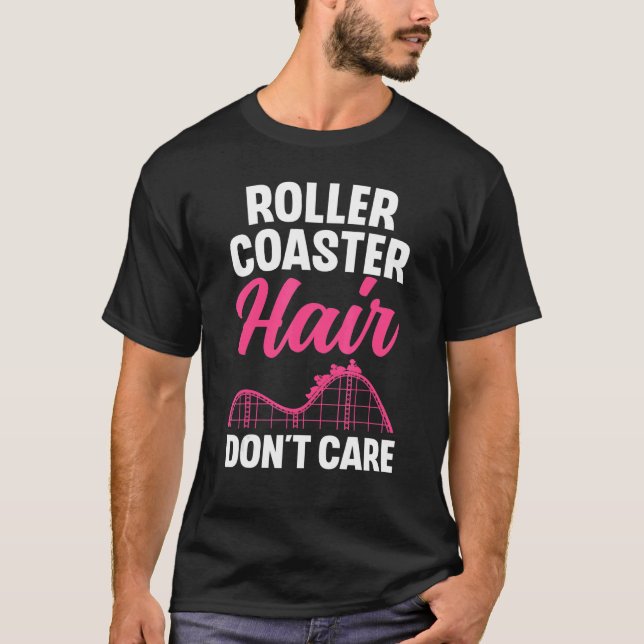 Roller Coaster For Women Girls Coaster  2 T-Shirt (Front)