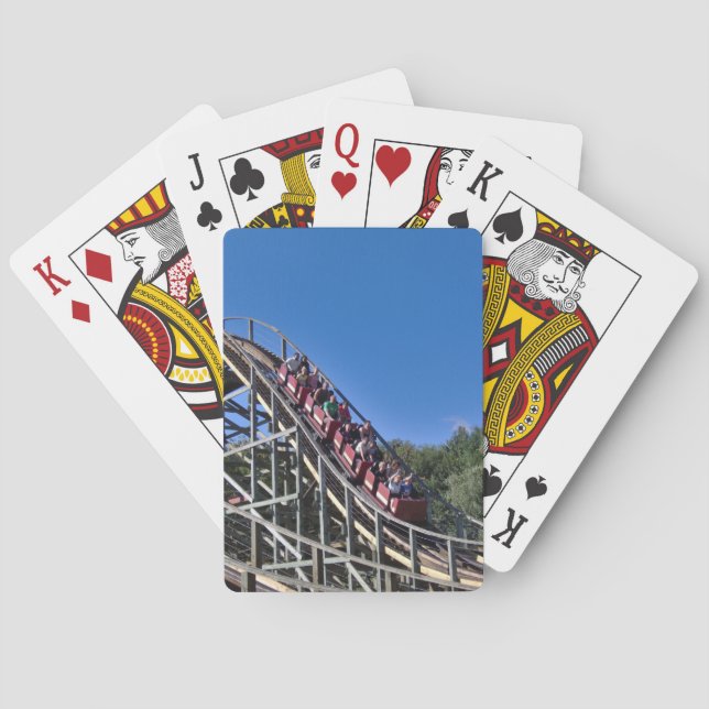Roller Coaster Playing Cards (Back)