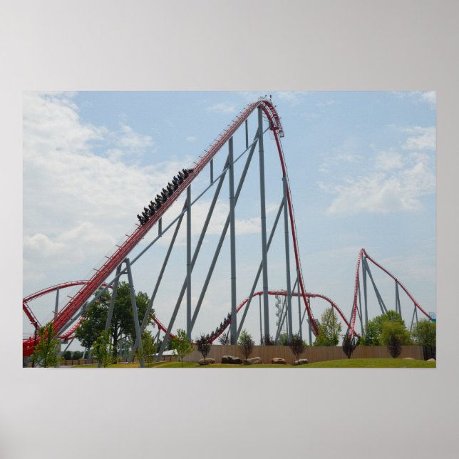 Roller Coaster Poster (Front)