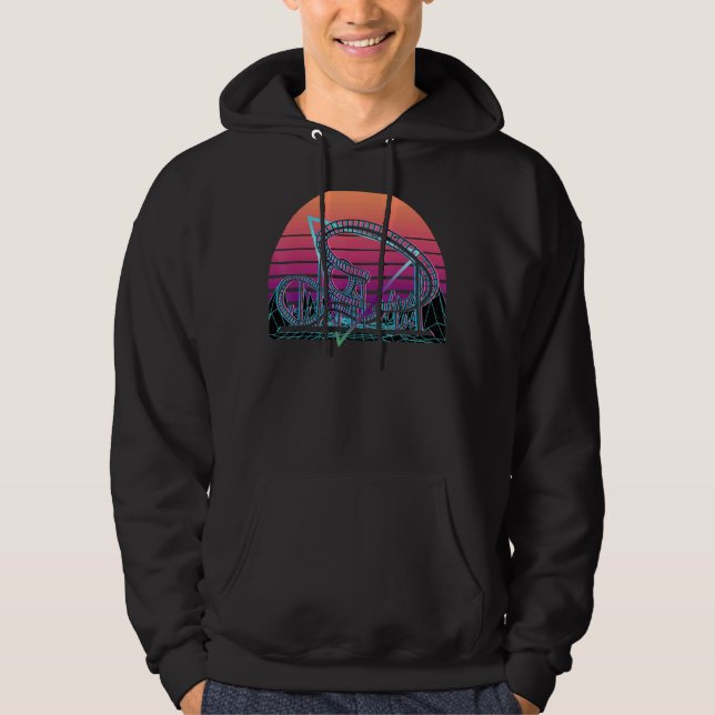 Roller Coaster Retro Hoodie (Front)