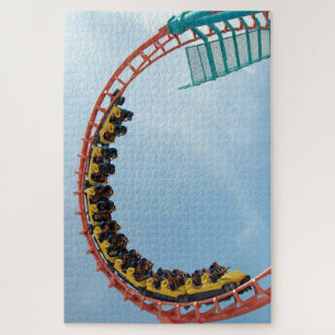 Roller Coaster Ride Jigsaw Puzzle