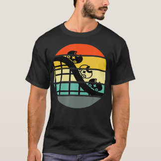 Roller Coaster Ride Retro Sunset  Family Reunion I T-Shirt