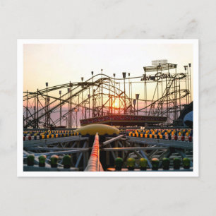 Roller Coaster, Seaside Heights NJ Vintage Postcard