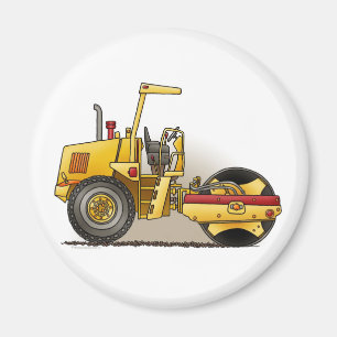 Roller Construction Round Magnet