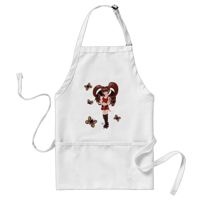 Roller Derby Anime Fairy Skating Standard Apron (Front)