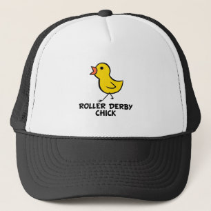 Roller Derby Chick Hat