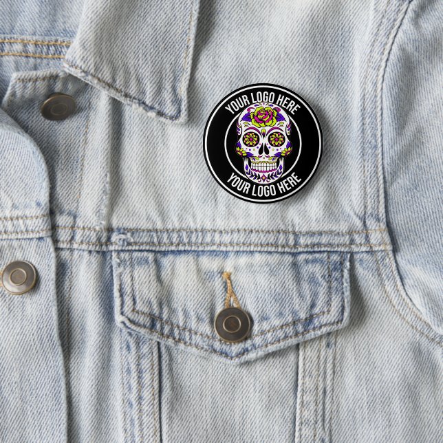 Roller Derby Circle Logo 6 Cm Round Badge (In Situ)