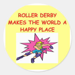 Roller Derby Stickers | Zazzle AU