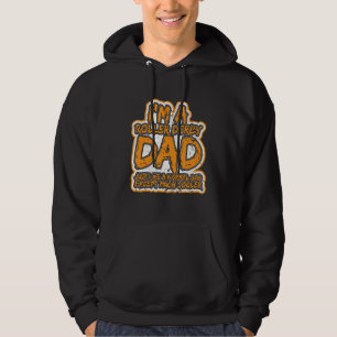 Roller Derby Dad Skate Team Vintage Father's Day Hoodie