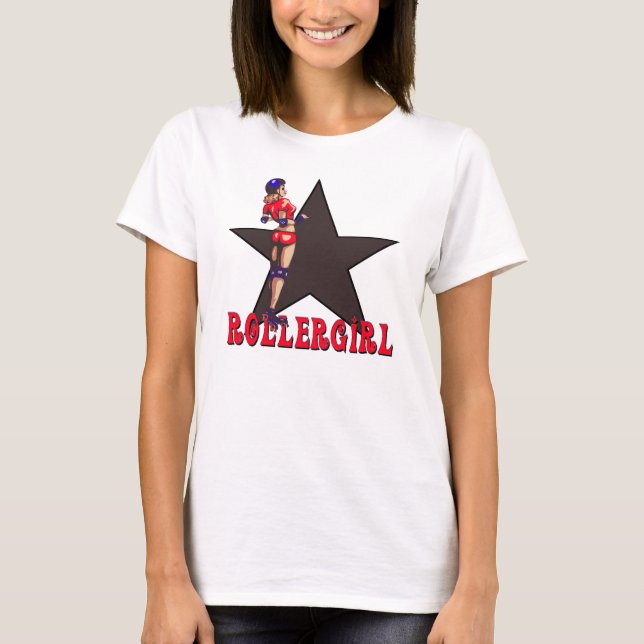 roller derby Diva T-Shirt (Front)
