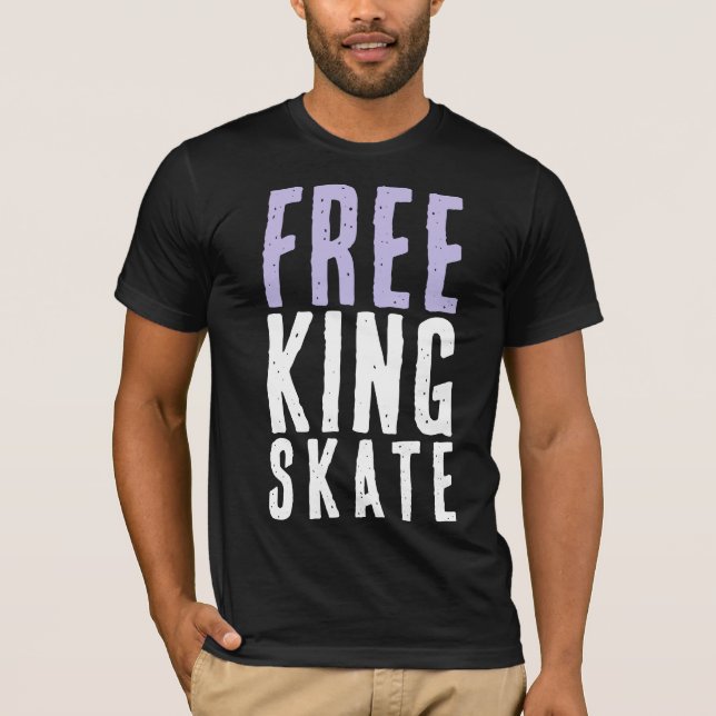 Roller Derby Freaking Skate T-shirt (Front)