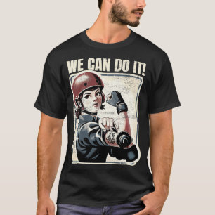Roller Derby Girls Can Do It Roller Derby   6  T-Shirt