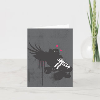 Roller Derby Greeting Card