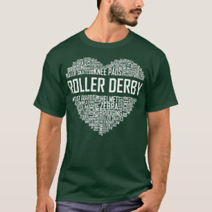 Roller Derby Heart T-Shirt