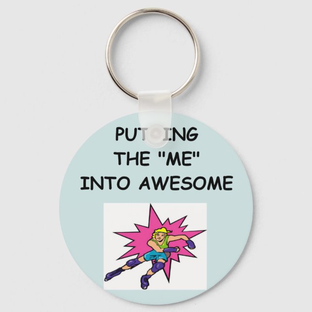 roller derby key ring (Front)