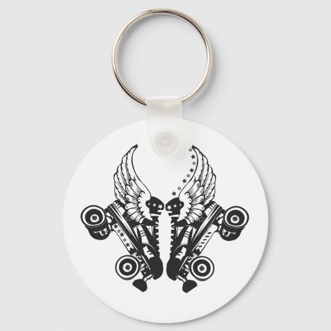 roller derby key ring (Front)