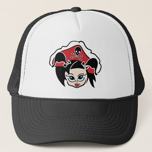 Roller Derby Pirate Cap (Front)