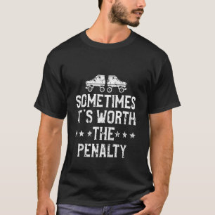 Roller Derby Player Penalty Skating Team T-Shirt