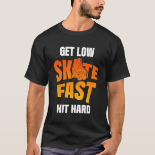 Roller Derby Player Skate Fast Skating Team 1 T-Shirt