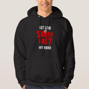 Roller Derby Player Skate Fast Skating Team   Hoodie