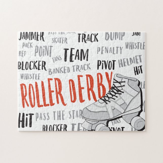 Roller Derby Puzzle (Horizontal)