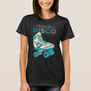 Roller Derby Retro 70s Roller Disco Skating T-Shirt
