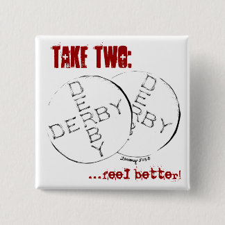 roller derby Rx 15 Cm Square Badge