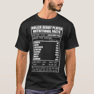 Roller Derby Shirts Roller Nutritional Facts Vinta
