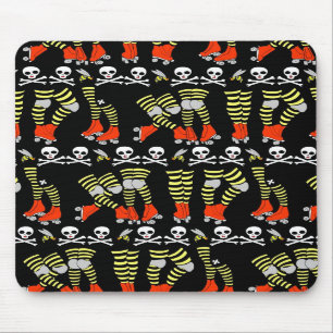Roller Derby stripe mousepad