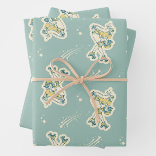 Roller derby wrapping paper sheet