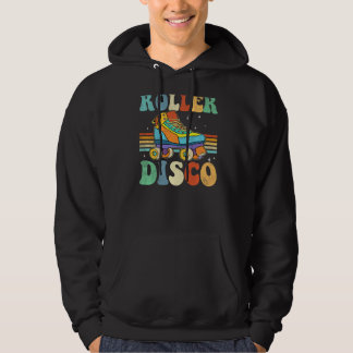 Roller Disco Roller Skates Roll 70s 80s Sport Roll Hoodie