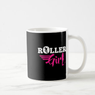 Roller Girl Roller Skateboarder Skater Skateboardi Coffee Mug