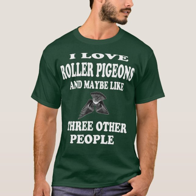 Roller Pigeons T Shirt Gift Birmingham Roller (Front)