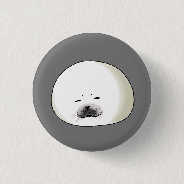 Roller seal 3 cm round badge (Front)