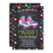 Roller Skate Birthday Invitation