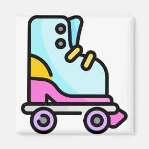 Roller Skate Magnet
