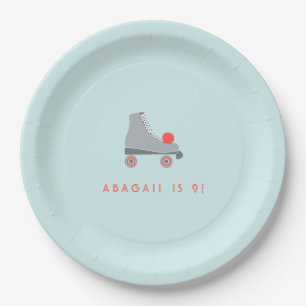 Roller Skate Paper Plate