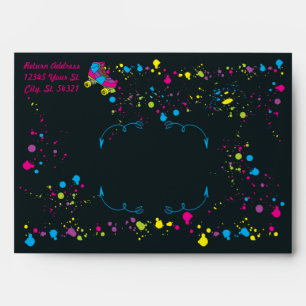 Roller Skate Party Envelope