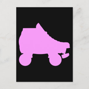 roller skate postcard