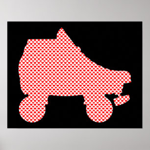 roller skate poster