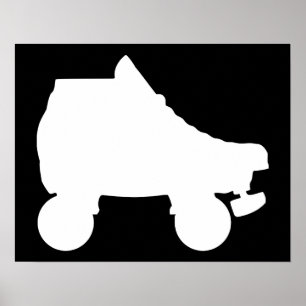 roller skate poster