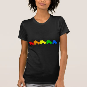 roller skate rainbow T-Shirt