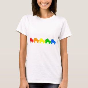 roller skate rainbow T-Shirt