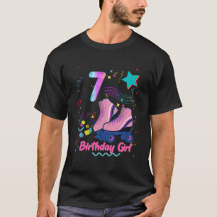 Roller Skate Skating Party Girl Group Matching Ag T-Shirt