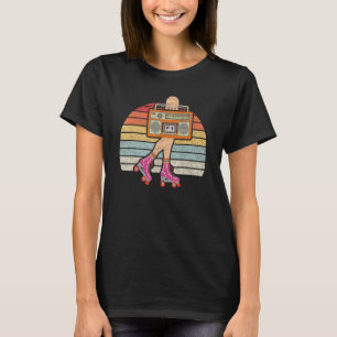 Roller Skater Retro Vintage Throwback Roller Skati T-Shirt