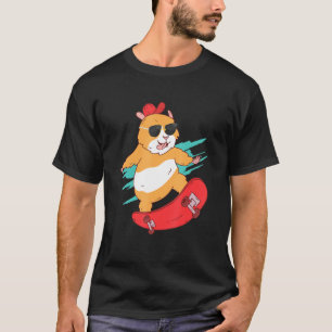 Roller Skater Sport Skate Skateboard Skates Hamste T-Shirt